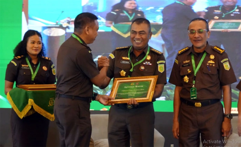 Bidang Intelijen Kejati Sumut Raih Penghargaan Terbaik III Nasional Dari Jaksa Agung RI Terkait Penyerapan Anggaran