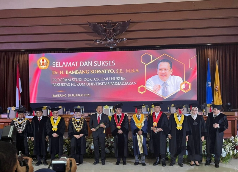 Ketua Umum PBA Ary Zulfikar Apresiasi Ketua MPR RI Bamsoet Raih Gelar Doktor Ilmu Hukum dari Unpad