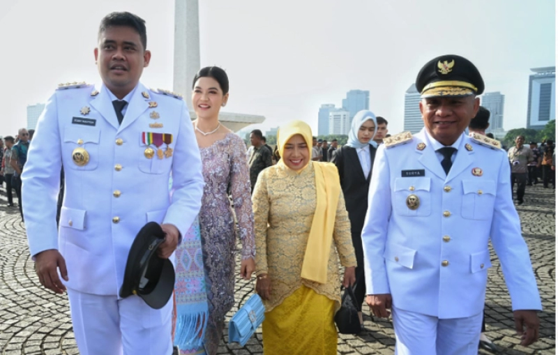 Bobby Afif Nasution Resmi Dilantik Jadi Gubernur Sumut Periode 2025-2030