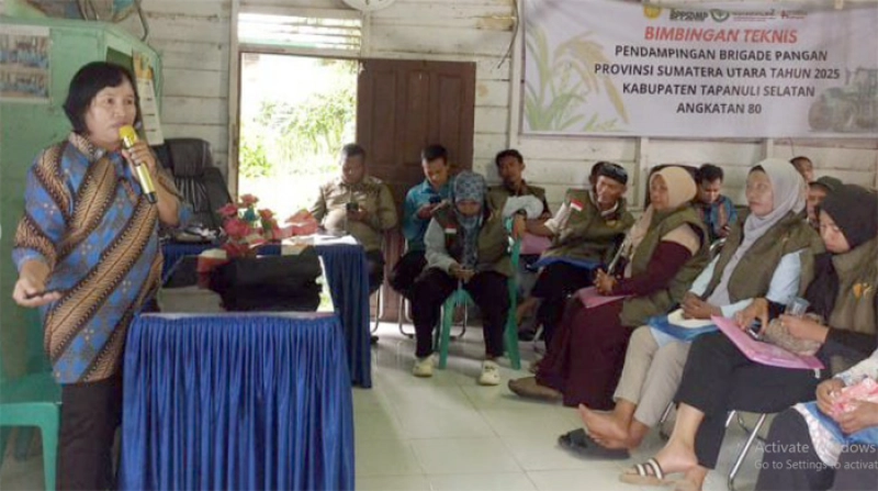 Dukung Swasembada Pangan, Polbangtan Kementan Lakukan Pendampingan Brigade Pangan Berorientasi Bisnis