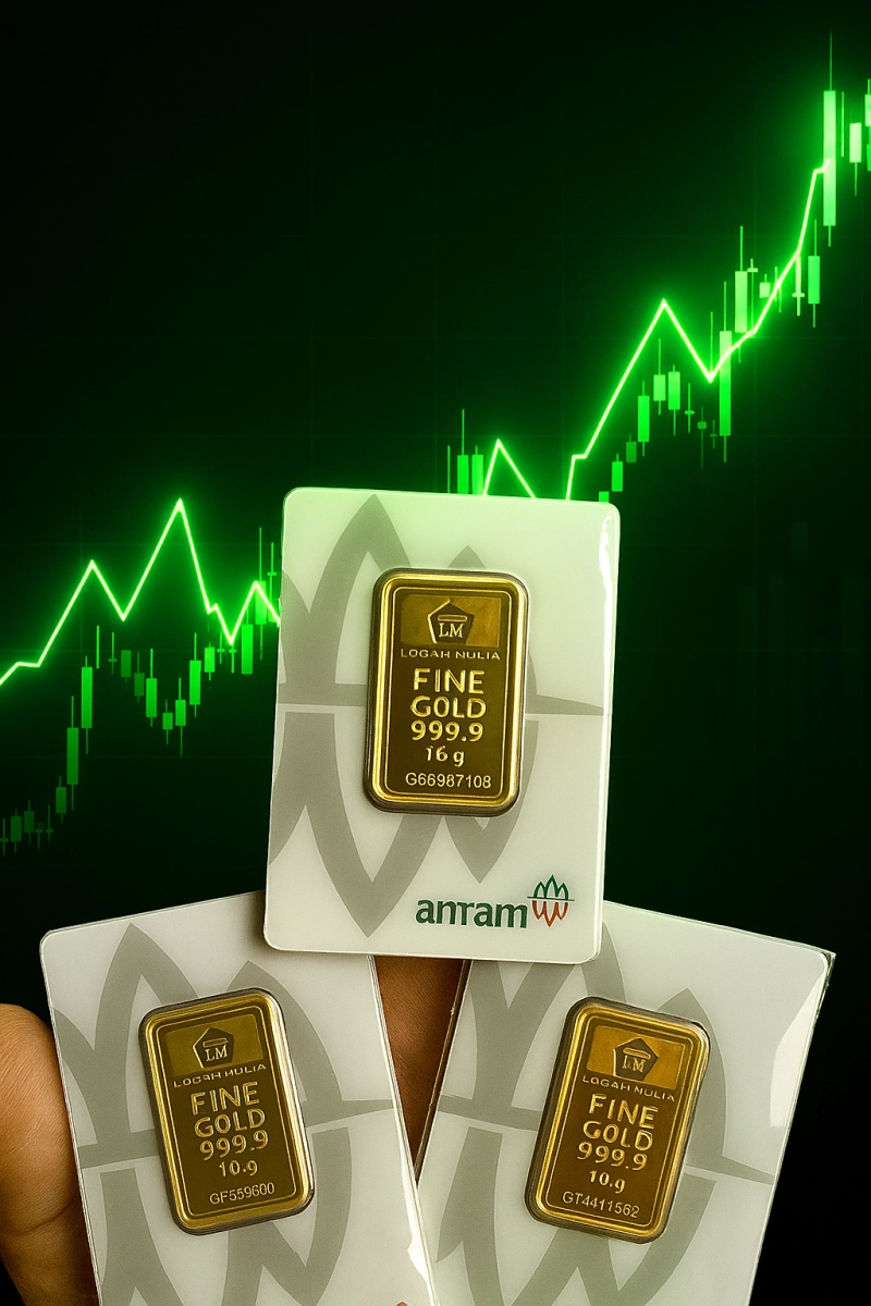 Harga Emas Antam Terus Naik, Tembus Rp1,91 Juta per Gram Akhir Pekan Ini