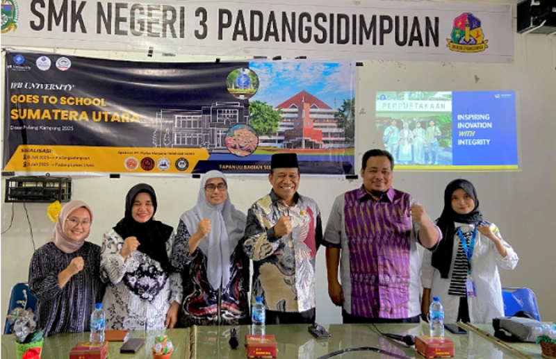 Tim Dospulkam IPB Gelar Sosialisasi Prodi dan Beasiswa Wakaf IPB untuk SMK di Tapsel, Madina, PSP, Palas, dan Paluta