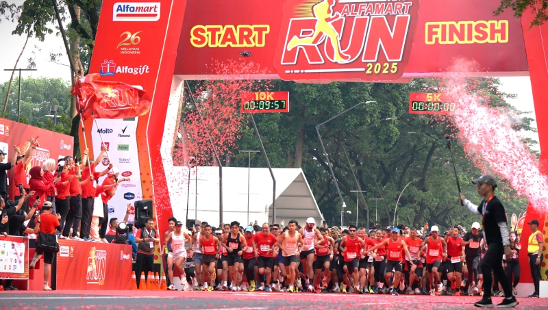 40 Kg Goodie Bag, 570 KM Perjalanan, dan Sejuta Cerita dari Alfamart Run 2025