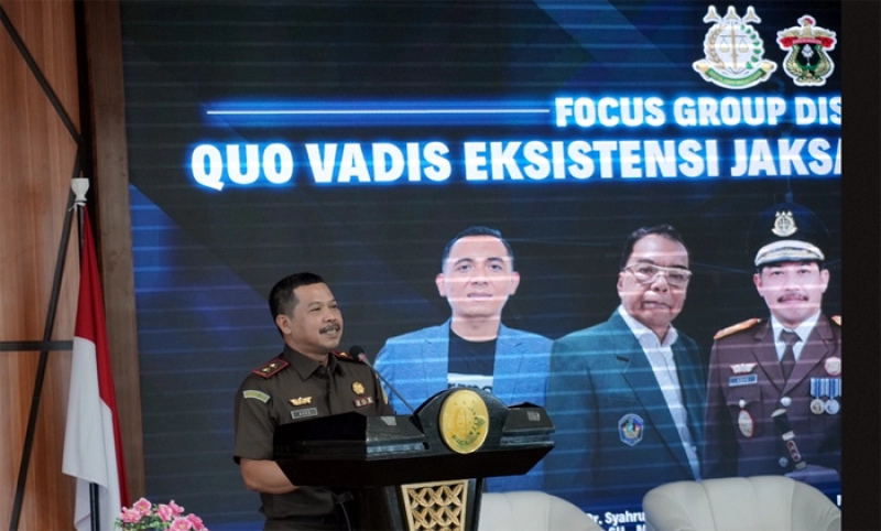 Kajati Sulsel Agus Salim Buka FGD “Quo Vadis Eksistensi Jaksa Pengacara Negara