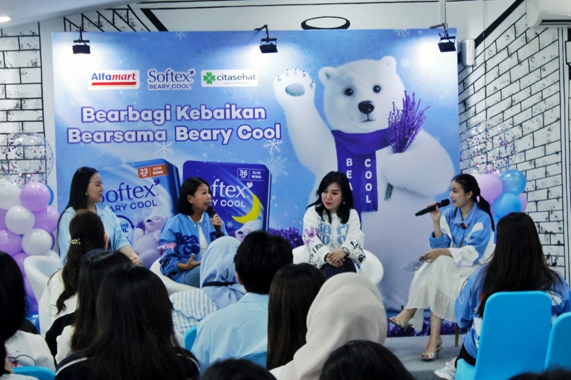 Softex Beary Cool dan Alfamart Kolaborasi bikin Toilet Sekolah lebih Layak