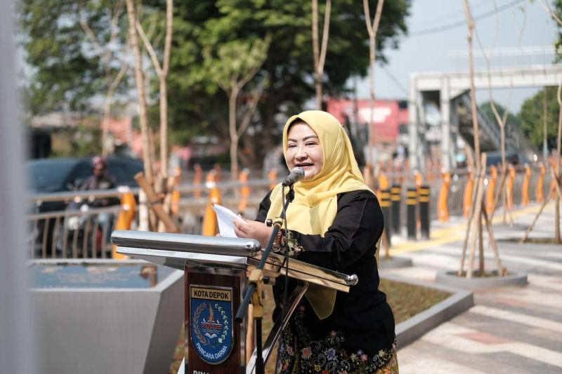 Kadis PUPR Kota Depok Tinjau Progres Pembangunan SeCAWAN Tahap II