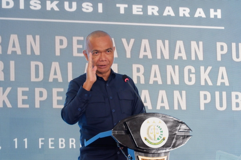 JAM-Intel Resmi Membuka Kelompok Diskusi Terarah Puspenkum  ”Optimalisasi Peran Pelayanan Publik Kejaksaan RI Dalam Rangka Meningkatkan Kepercayaan Publik”
