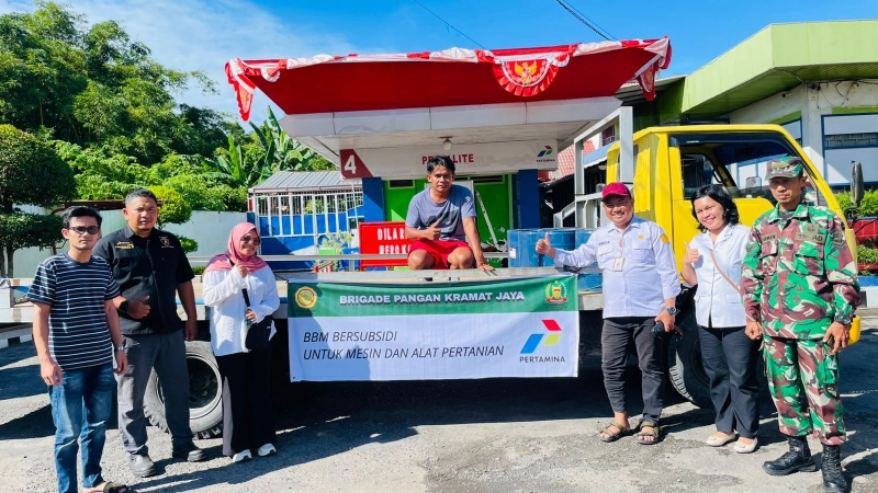 Brigade Pangan di Langkat Peroleh Solar Bersubsidi LANGKAT