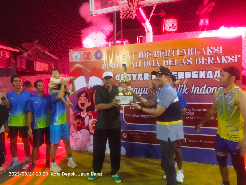 Momen Kemeriahan HUT RI ke-80 di RW 012 Tanah Baru Depok