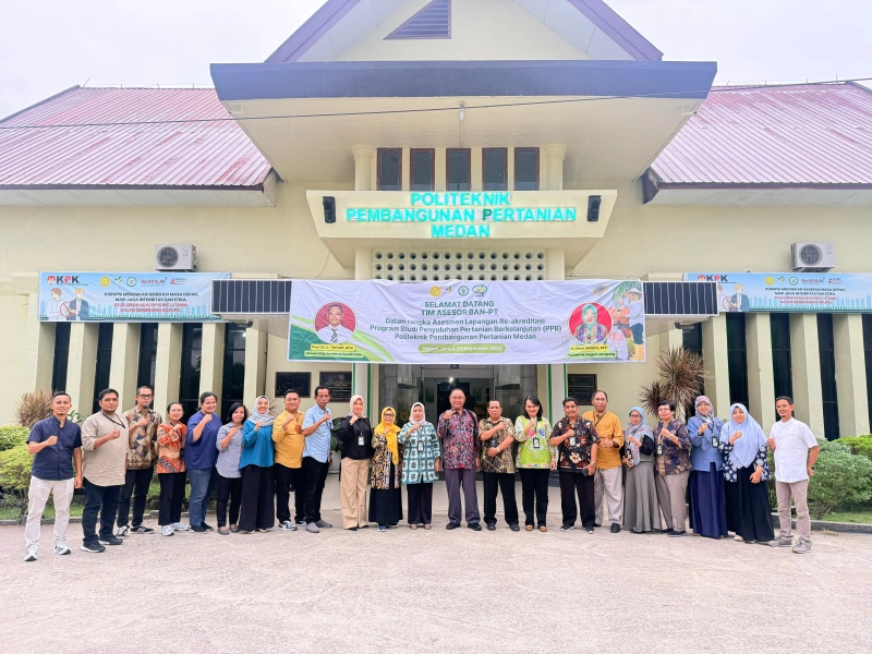 Polbangtan Kementan Gelar Asesmen Lapangan Reakreditasi Program Studi Penyuluhan Pertanian Berkelanjutan