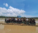 Dukung Swasembada, Brigade Pangan Tanam Bersama Penangkar Benih