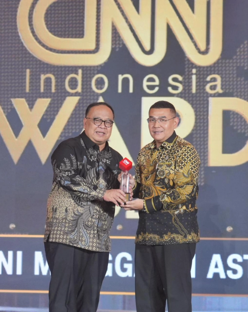 Konsisten Jalankan Reforma Agraria, Kementerian ATR/BPN Raih Rural Development dan Regional Equity di CNN Indonesia Award 2025