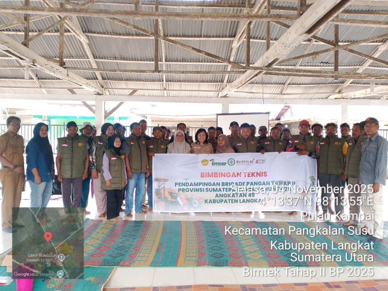 Bimtek Brigade Pangan Tahap II Digelar di Langkat, Perkuat Sinergi Menuju Swasembada Pangan