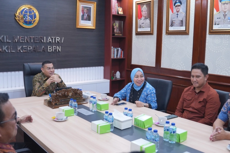 Wamen ATR/Waka BPN Terima Audiensi Kakanwil BPN DKI Jakarta, Tekankan Peningkatan Pelayanan Pertanahan