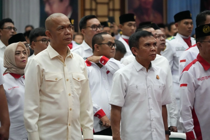 Jamintel Sosialisasi Jaga Desa dan Pengukuhan DPC ABPEDNAS di Kabupaten Bogor