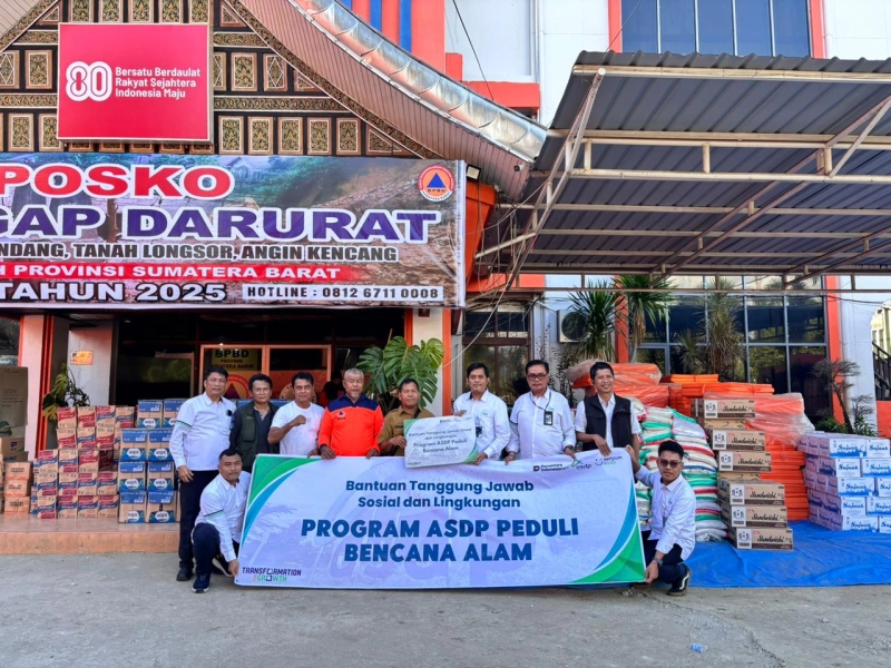 ASDP Hadir untuk Sumatera: Bergerak Bersama untuk Pulihkan Harapan