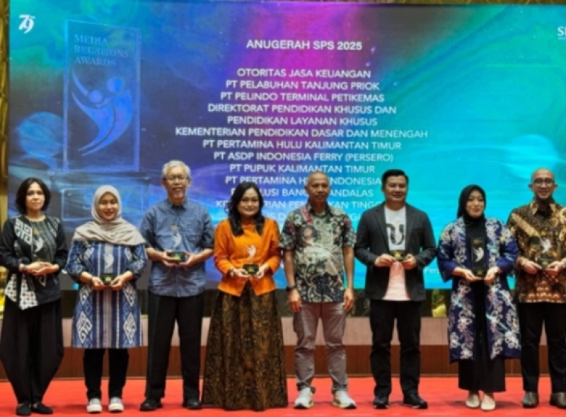 ASDP Raih Dua Penghargaan Serikat Perusahaan Pers (SPS) Tahun 2025