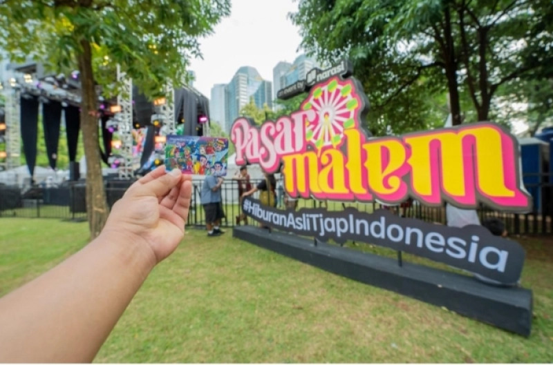 Bank Jakarta Hadir di ”Pasar Malem Narasi 2025”, Dorong Transaksi Non-Tunai Lewat Cara Kreatif dan Inklusif