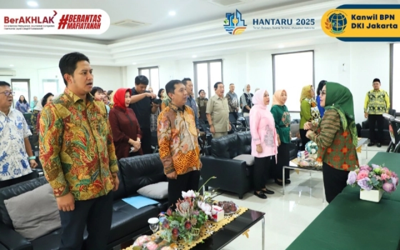 Kakanwil BPN DKI Jakarta Jalin Silaturahmi dengan Pengwil IPPAT DKI dan Sosialisasikan Permen ATR/BPN No. 9 Tahun 2025