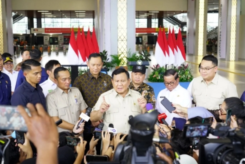 Jalankan Arahan Presiden Prabowo, Menko AHY Pastikan Pengembangan Kereta Api Jadi Penguat Konektivitas Nasional