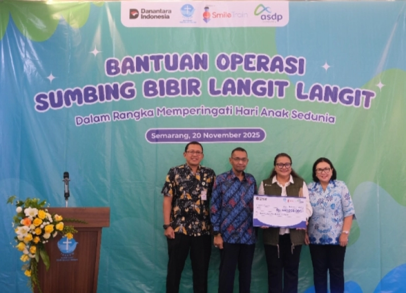 Salurkan Bantuan Operasi Bibir Sumbing untuk 100 Anak, ASDP Kembalikan Senyum Indah dan Harapan Anak Indonesia