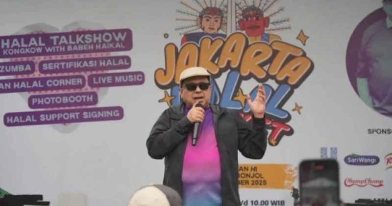 Di Jakarta Halal Market 2025, Kepala BPJPH Babe Haikal: Jakarta is the Capital of Global Halal