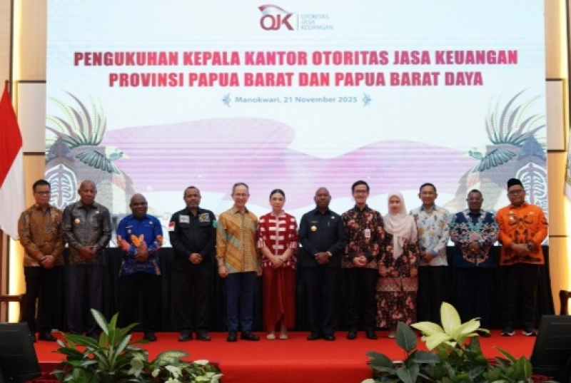Perkuat Layanan Di Indonesia Timur, OJK Resmikan Kantor OJK Papua Barat Dan Papua Barat Daya