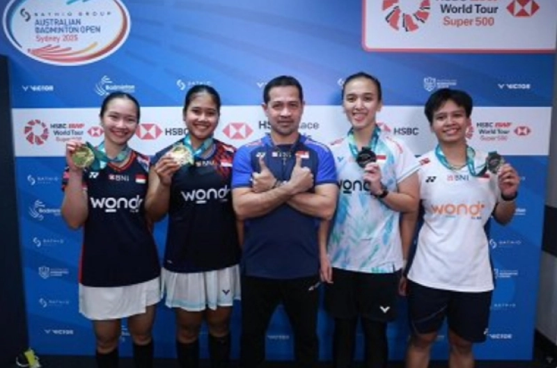 Atlet Muda Indonesia Panen Gelar di Ajang Internasional Australia Open 2025