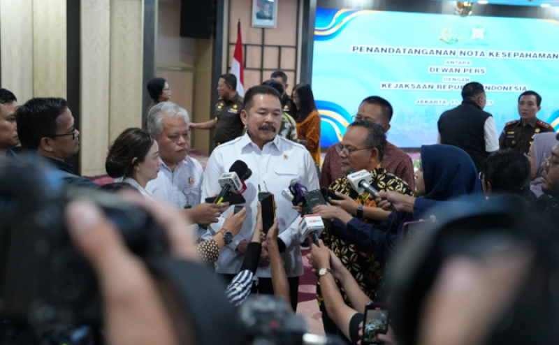 Kolaborasi Dukung Penegakan Hukum di Indonesia, Kejaksaan RI dan Dewan Pers Tandatangani Nota Kesepahaman