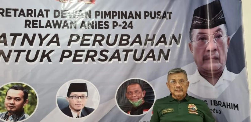 Gigih Menangkan Anies RI 1,  Relawan P24 Buka Rumah Perjuangan