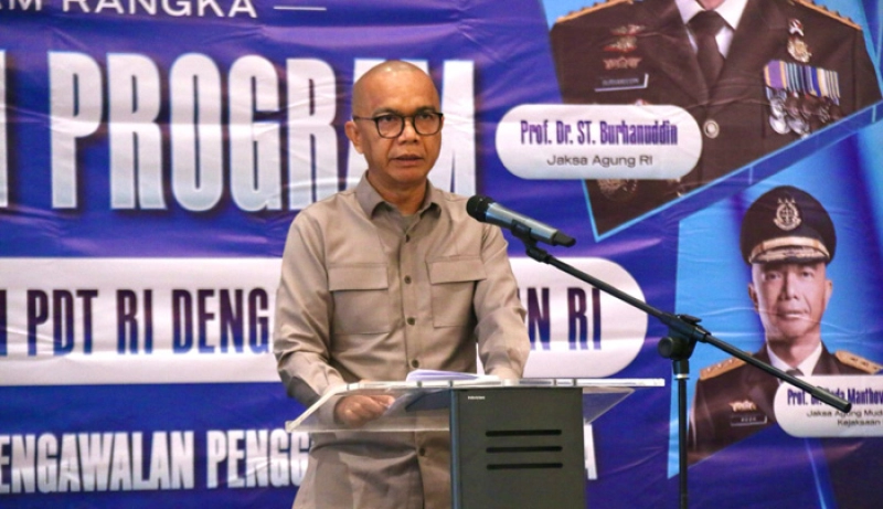 JAM INTELIJEN dan Sekjen Kementerian Desa dan PDT Tandatangai MoU Perihal Pengawalan Dana Desa