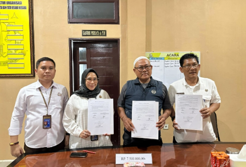 Hingga Mei 2025, Kejari Deli Serdang Pulihkan Keuangan Negara untuk PAD Sebesar Rp199.964.091