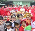 TK Riad Madani Juara I Lomba Pawai Dalam Rangka HAN ke-41 Tahun 2025 Desa Bandar Khalipah