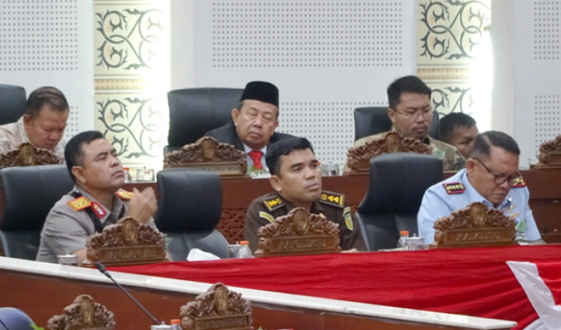 Kajati Sumut Hadiri Sidang Paripurna Istimewa DPRD Sumut Mendengarkan Pidato Kenegaraan Presiden RI