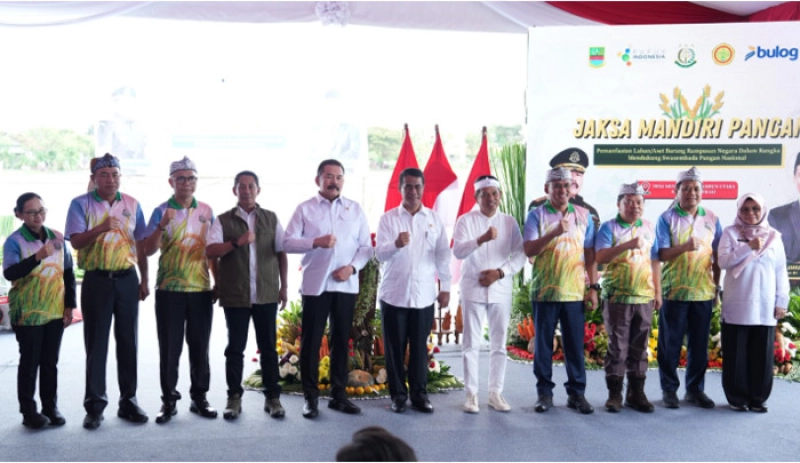 Dukung Ketahanan Pangan Nasional, Kejaksaan RI Luncurkan Program “Jaksa Mandiri Pangan”