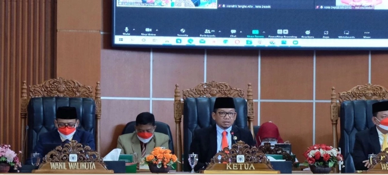 Simak Pidato Presiden Jokowi, DPRD Depok Gelar Paripurna Istimewa 