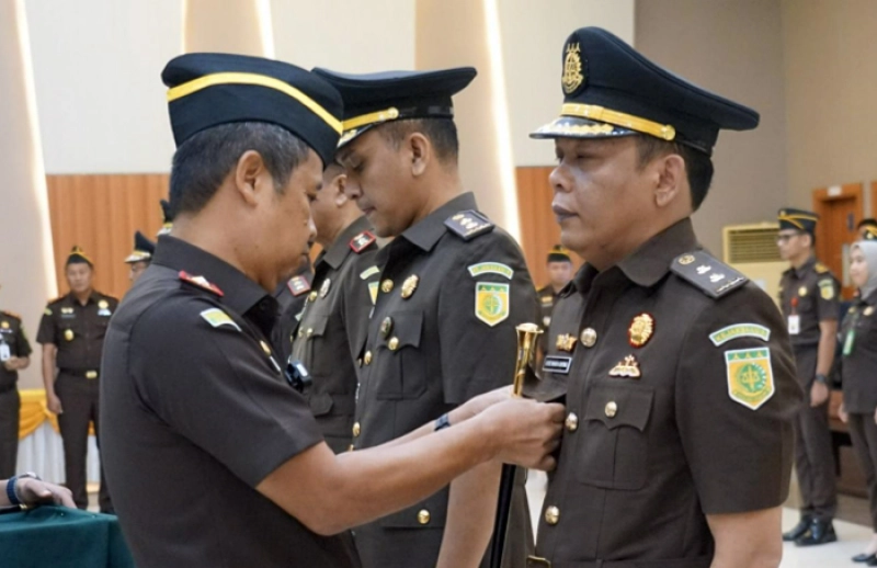 Mantan Kasi Penkum Kejati Sumut Adre W Ginting Resmi Dilantik Jadi Koordinator di Kejati Gorontalo