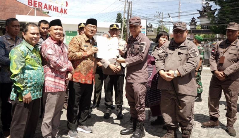 Kajati Sumut Kunker Ke Kejari Dairi, Motivasi Seluruh Jajaran Berpacu Raih WBBM 2025