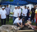 Rutan Kelas I Medan Gelar Salat Iduladha dan Pemotongan Hewan Qurban