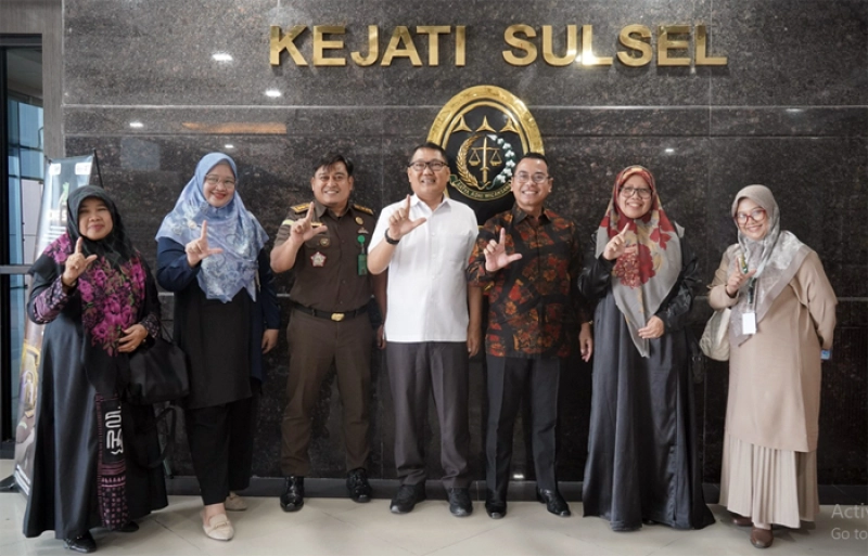 Asintel Kejati Sulsel Terima Audiensi LDII Sulsel, Komitmen Dukung Edukasi Hukum di Sulawesi Selatan