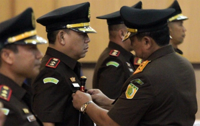 Kajati Kalteng Undang Mugopal Lantik Asisten, Kajari dan Koordinator