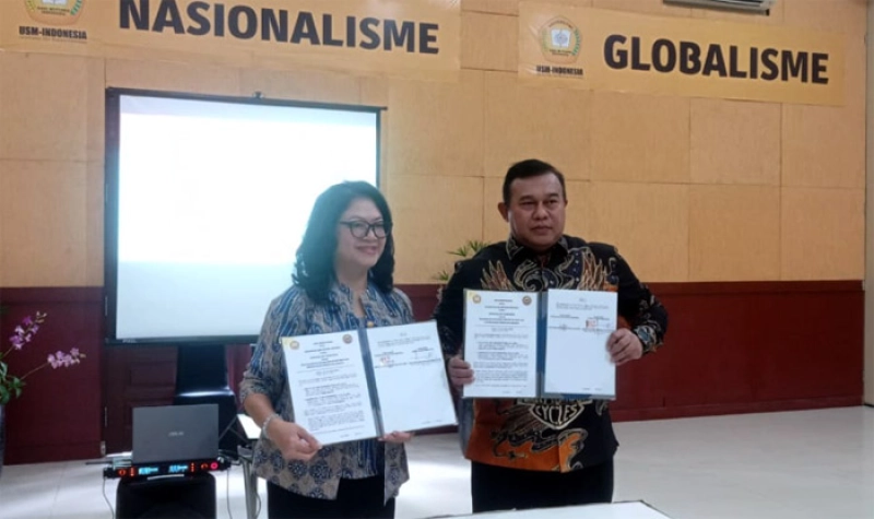 Cegah Radikalisme, USM Indonesia Jalin Kerjasama Dengan Densus 88 AT Polri