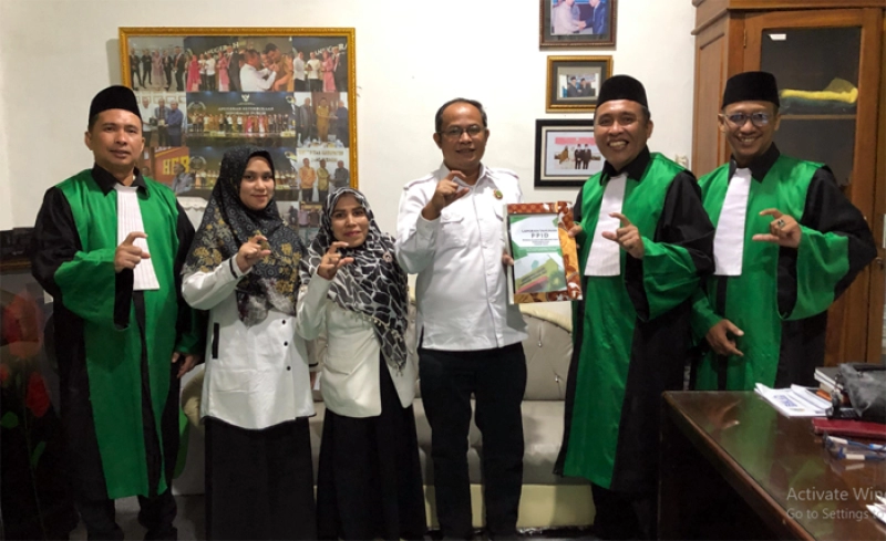 PPID Kanwil Kemenag Sumut Serahkan Laporan Tahunan ke Komisi Informasi Sumut 