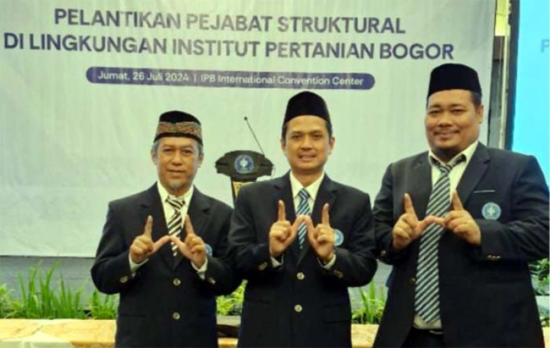 Lantik 28 Pejabat Struktural, Rektor IPB University: Setiap Pejabat Harus Memiliki Integritas