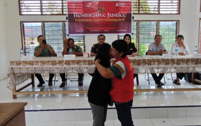Anak Dibawah Umur Dengan Tulus Memaafkan Neneknya, Kejati Sumut Selesaikan Perkaranya Dengan Keadilan Restoratif