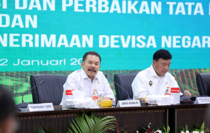 Rapat Koordinasi Pencegahan Korupsi dan Perbaikan Tata Kelola Serta Koordinasi Peningkatan Penerimaan Devisa Negara