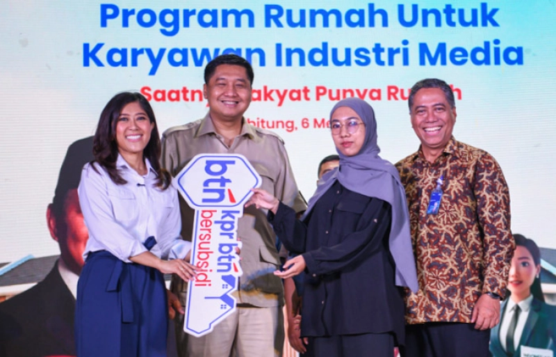 BTN Dukung Pembiayaan Rumah Bagi Karyawan Industri Media
