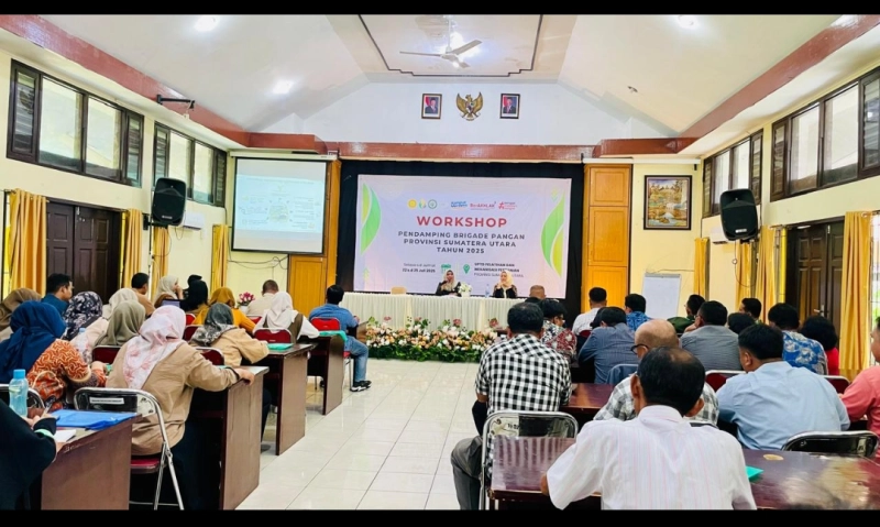 Kementan Tingkatkan Kapasitas SDM Pendamping Brigade Pangan di Provinsi Sumatera Utara