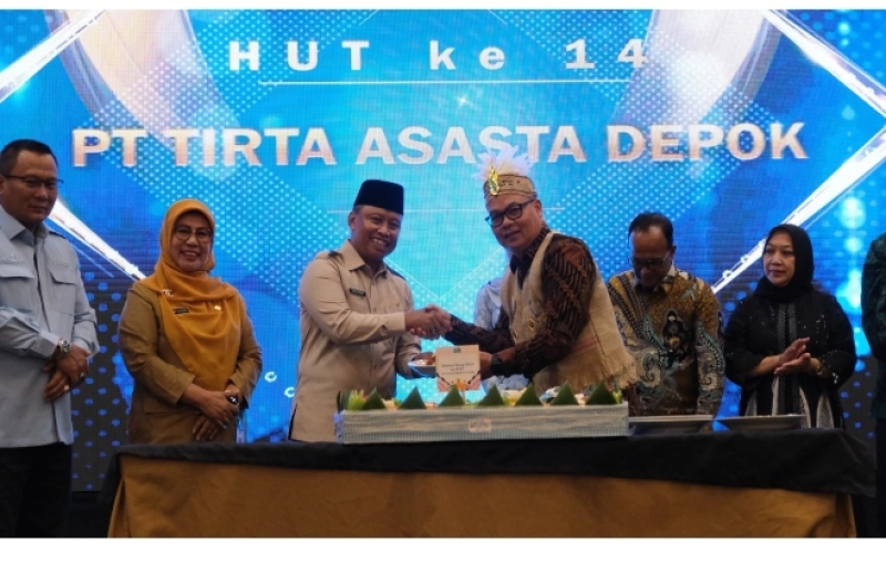 Dukungan Penuh Pemkot Depok, HUT ke-14, PT Tirta Asasta Depok Perkuat Profesionalisme,  Dorong Transformasi Bisnis dan Tekan Kebocoran Air