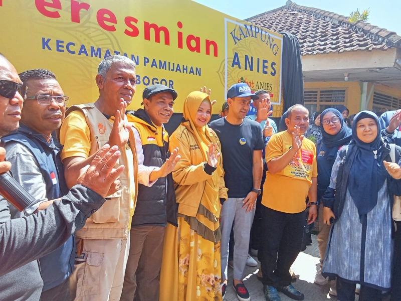 Gamies Hadiri Launching Rumah Anies & Kampung Anies